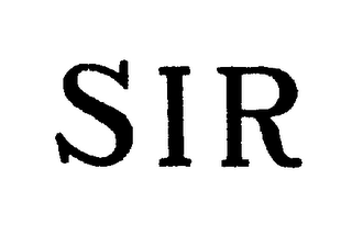 SIR logo