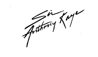 SIR ANTHONY KAYE logo