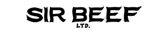 SIR BEEF LTD. logo