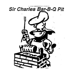 SIR CHARLES BAR-B-Q PIT logo
