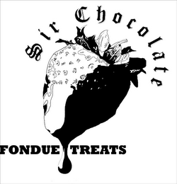 SIR CHOCOLATE FONDUE TREATS logo