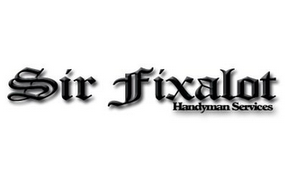 SIR FIXALOT HANDYMAN SERVICES logo