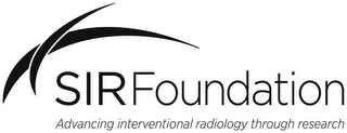 SIR FOUNDATION ADVANCING INTERVENTIONAL RADIOLOGY THROUGH RESEARCH logo