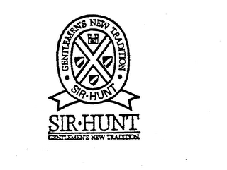 SIR-HUNT GENTLEMEN'S NEW TRADITION GENTLEMEN'S NEW TRADITION SIR-HUNT logo