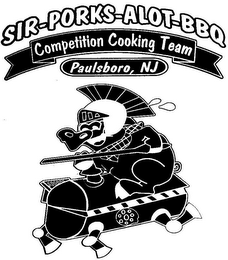 SIR-PORKS-ALOT-BARBECUE COMPETITION COOKING TEAM PAULSBORO, NJ logo