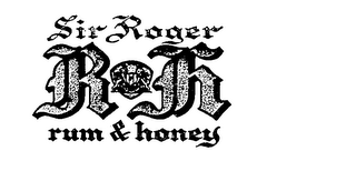 SIR ROGER RH RUM & HONEY logo