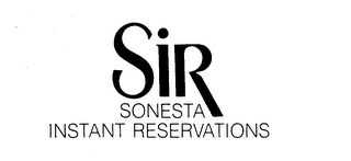 SIR SONESTA INSTANT RESERVATIONS logo