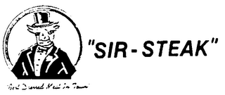 "SIR-STEAK" logo
