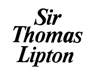 SIR THOMAS LIPTON logo