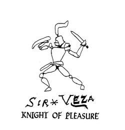 SIR VEZA KNIGHT OF PLEASURE logo