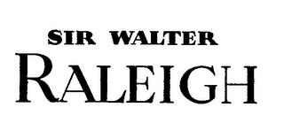 SIR WALTER RALEIGH logo