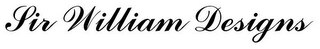 SIR WILLIAM DESIGNS logo