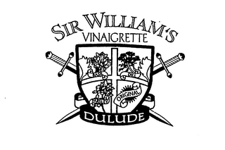SIR WILLIAM'S VINAIGRETTE DULUDE ORIGINAL BASIL DILL PARSLEY logo