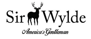 SIR WYLDE AMERICA'S GENTLEMAN logo