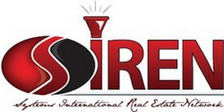 SIREN SYSTEMS INTERNATIONAL REAL ESTATE NETWORK logo