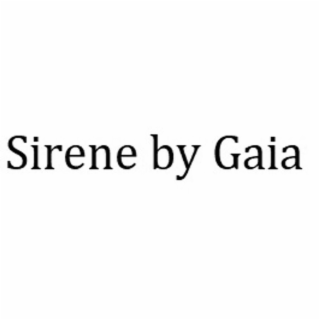 SIRENE BY GAIA logo