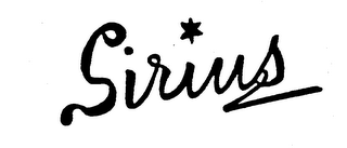 SIRIUS logo