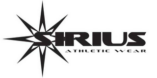 SIRIUS ATHLETIC WEAR logo