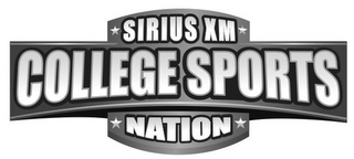SIRIUS XM COLLEGE SPORTS NATION logo