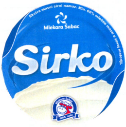 SIRKO MLEKARA SABAC MLEKARA SABAC 100% NOLA logo