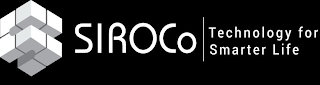 SIROCO TECHNOLOGY FOR SMARTER LIFE logo