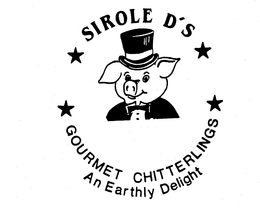 SIROLE D'S GOURMET CHITTERLINGS AN EARTHLY DELIGHT logo
