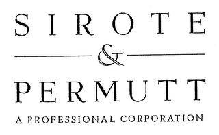 SIROTE & PERMUTT A PROFESSIONAL CORPORATION logo