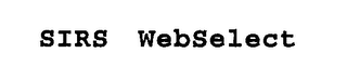 SIRS WEBSELECT logo