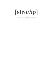 [SIR·UHP] DAMN GOOD INGREDIENTS · DAMN GOOD COCKTAILS logo