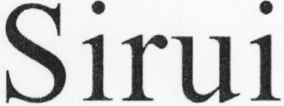 SIRUI logo