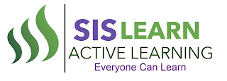 SIS LEARN ACTIVE LEARNING EVERYONE CAN LEARN logo