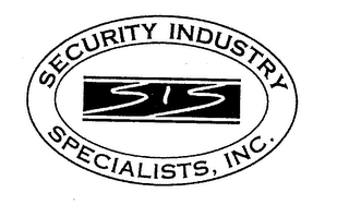 SIS SECURITY INDUSTRY SPECIALISTS, INC. logo