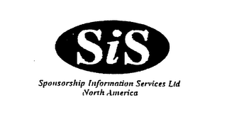 SIS SPONSORSHIP INFORMATION SERVICES LTD NORTH AMERICA logo