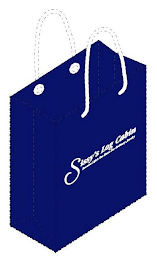 SISSY'S LOG CABIN BECAUSE LIFE'S TOO SHORT FOR ORDINARY  JEWELRY logo