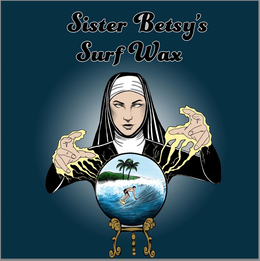 SISTER BETSY'S SURF WAX logo