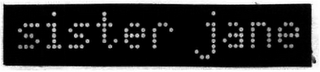 SISTER JANE logo