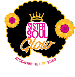 SISTER SOUL GLOW, ILLUMINATING THE LIGHT WITHIN logo