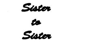 SISTER TO SISTER logo