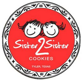 SISTER2SISTER COOKIES TYLER, TEXAS logo