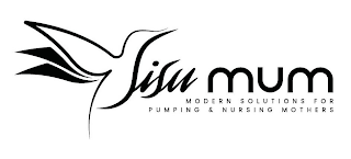 SISU MUM MODERN SOLUTIONS FOR PUMPING & NURSING MOTHERS logo