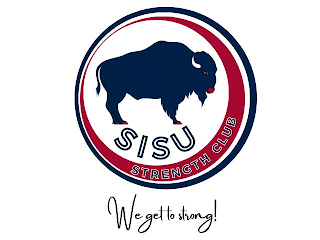 SISU STRENGTH CLUB WE GET TO STRONG! logo