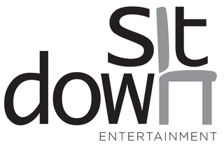 SIT DOWN ENTERTAINMENT logo