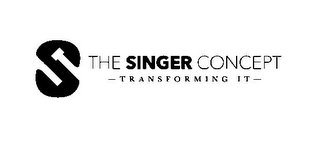 SIT THE SINGER CONCEPT TRANSFORMING IT logo