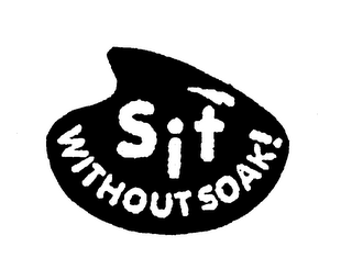 SIT WITHOUT SOAK! logo