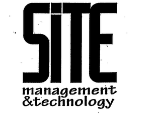 SITE MANAGEMENT & TECHNOLOGY logo