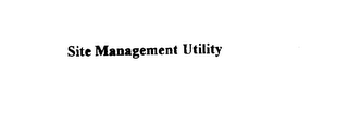 SITE MANAGEMENT UTILITY logo