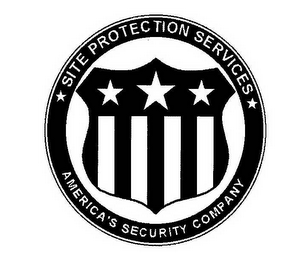 SITE PROTECTION SERVICES AMERICA'S SECURITY COMPANY logo