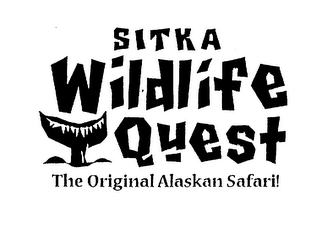 SITKA WILDLIFE QUEST THE ORIGINAL ALASKAN SAFARI! logo