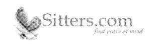 SITTERS.COM FIND PEACE OF MIND logo