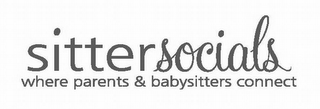 SITTERSOCIALS WHERE PARENTS & BABYSITTERS CONNECT logo